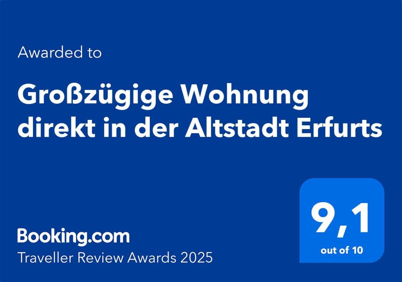 Grosszuegige Wohnung Direkt In Der Altstadt Erfurts Exteriér fotografie